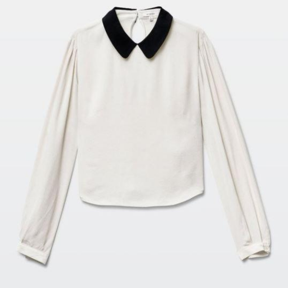 Aritzia Sunday Best Woodson blouse sz med